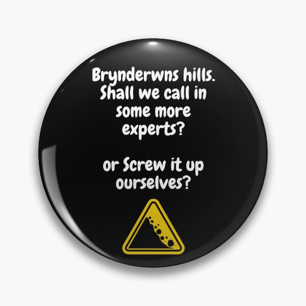 Item preview, BRYNDERWYN HILLS LANDSLIDE DEBACLE designed and sold by ChiefOP.