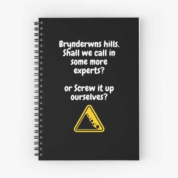Item preview, BRYNDERWYN HILLS LANDSLIDE DEBACLE designed and sold by ChiefOP.