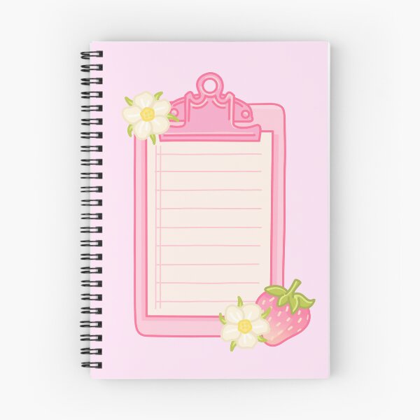 Item preview, Pink Strawberry Clipboard designed and sold by YumeMochi.
