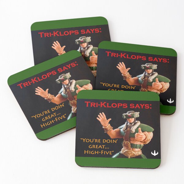 Item preview, Tri-Klops Says: "You're Doin' Great... High Five" designed and sold by Havocstaff.