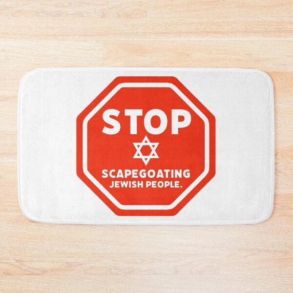 Item preview, Stop scapegoating Jewish people  designed and sold by Rachel the Artist .
