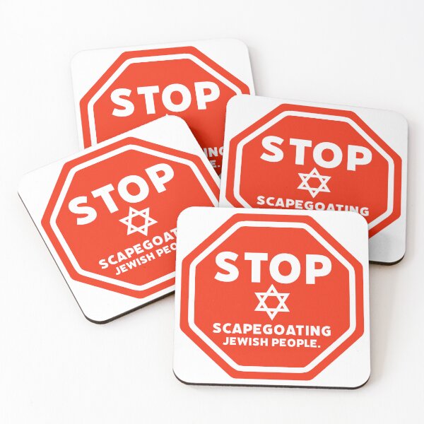 Item preview, Stop scapegoating Jewish people  designed and sold by Rachel the Artist .
