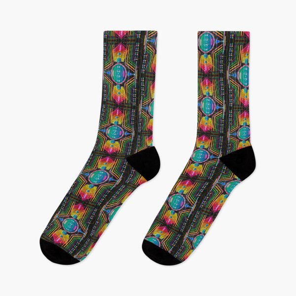 Item preview, Luminous Labyrinth, Rainbow road inspired, Retro Sci-fi  designed and sold by ByteMode.