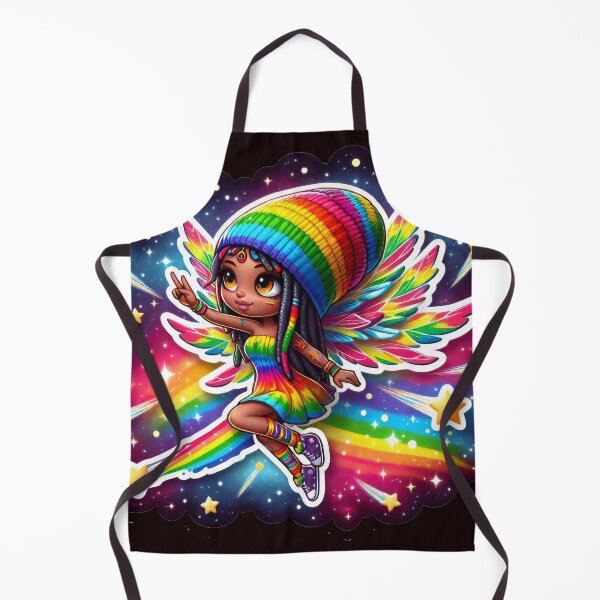 Item preview, Rasta Fairy, Cute Little Girl, Black Girl Cartoon, Reggae designed and sold by Anticulture.