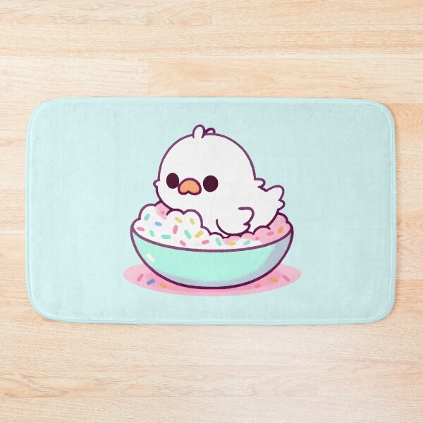 Item preview, Duckling in a Bowl of Cereal designed and sold by UmbrellaStudio1.