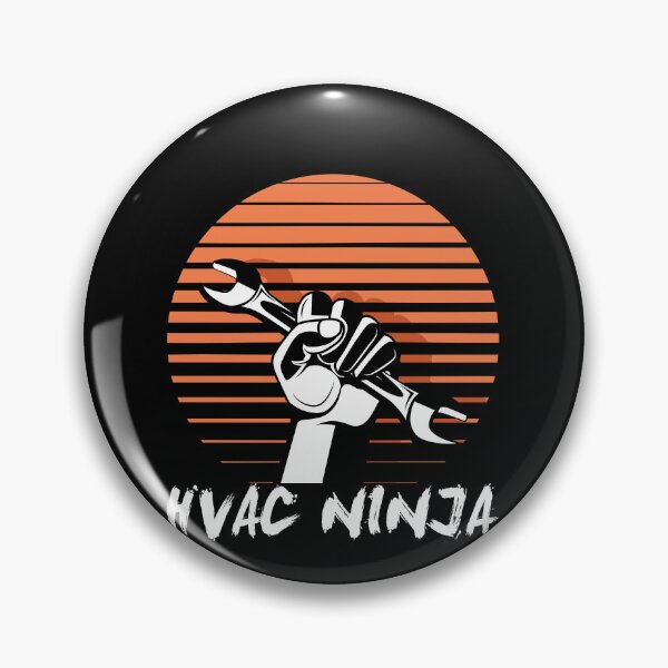 Item preview, Funny HVAC Ninja Tee for Technicians designed and sold by Nailgun.