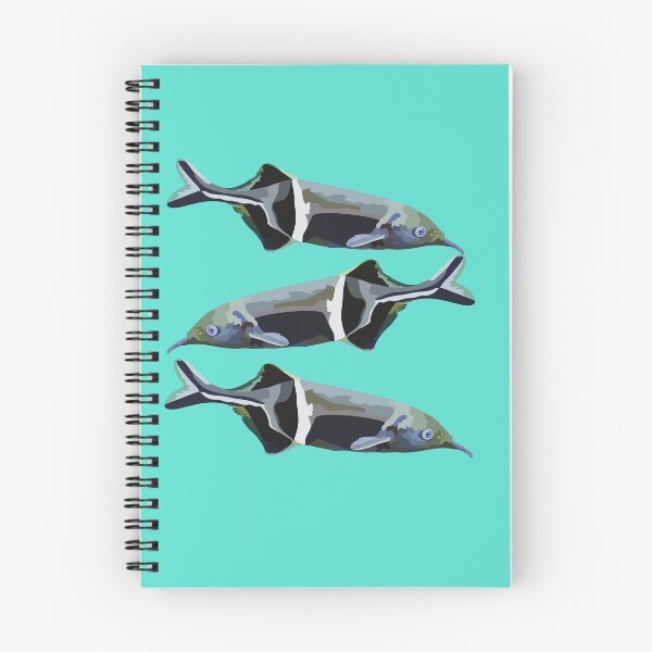Item preview, E is for Elephant Nose Fish ,Elephant Nose Fish – Unique African Freshwater Fish Illustration designed and sold by PrettylittlepastelUk.