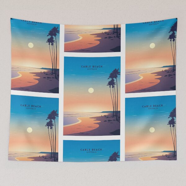 Item preview, Cable Beach: Australia's Coastal Jewel designed and sold by NeuralVibe.