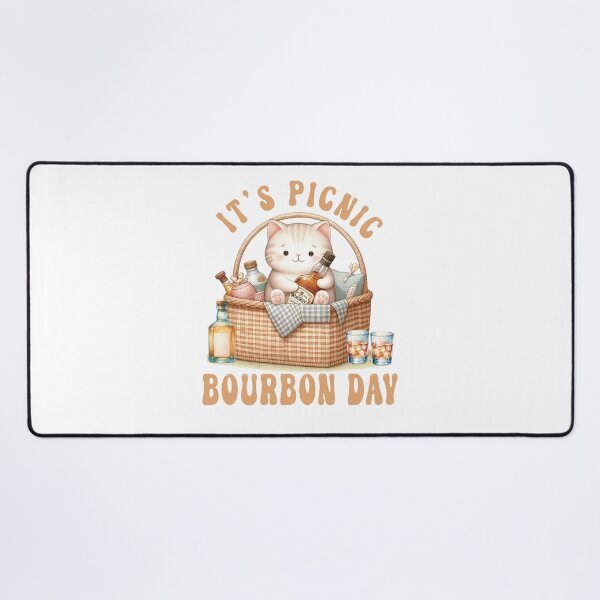 Item preview, Funny Cat Hug Whiskey It’s Picnic Bourbon Day Whisperer  designed and sold by millionair3.