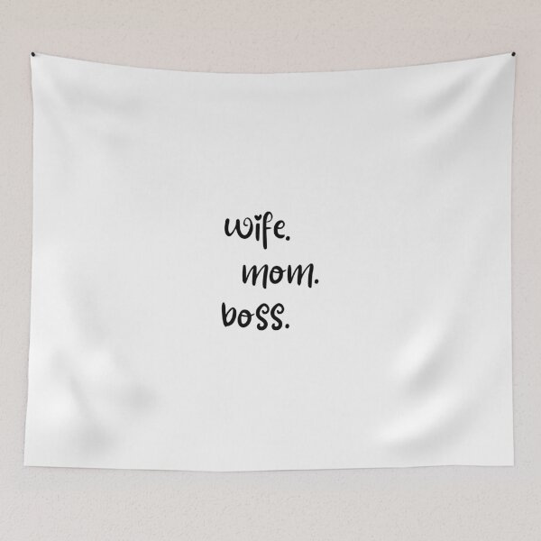 Item preview, Wife Mom Boss designed and sold by GbzDigital.