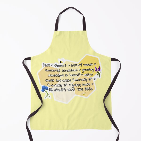Item preview, How to be Grippy, and Save the Bees designed and sold by Azriel Wiorek.