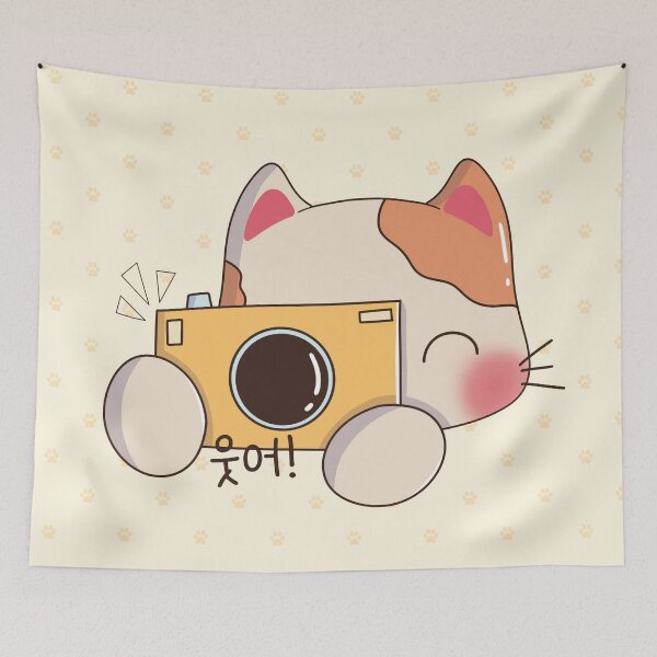 Item preview, Smile for the Camera!” Kawaii Cat Photographer designed and sold by Kimchi-style-.