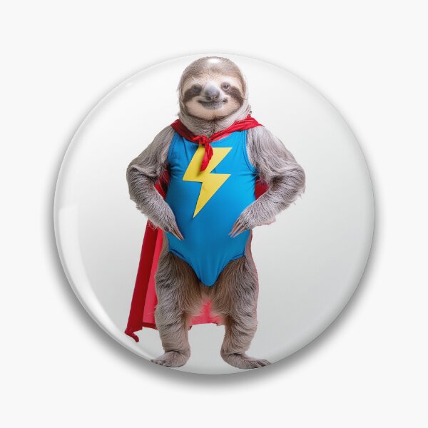 Item preview, Super Speed Sloth designed and sold by Angry Swan Designs.