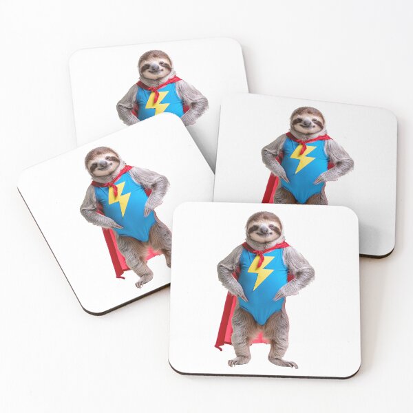 Item preview, Super Speed Sloth designed and sold by Angry Swan Designs.
