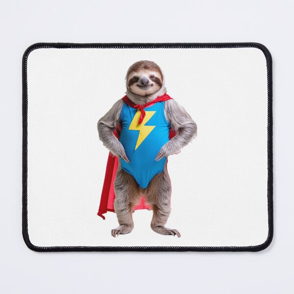 Item preview, Super Speed Sloth designed and sold by Angry Swan Designs.