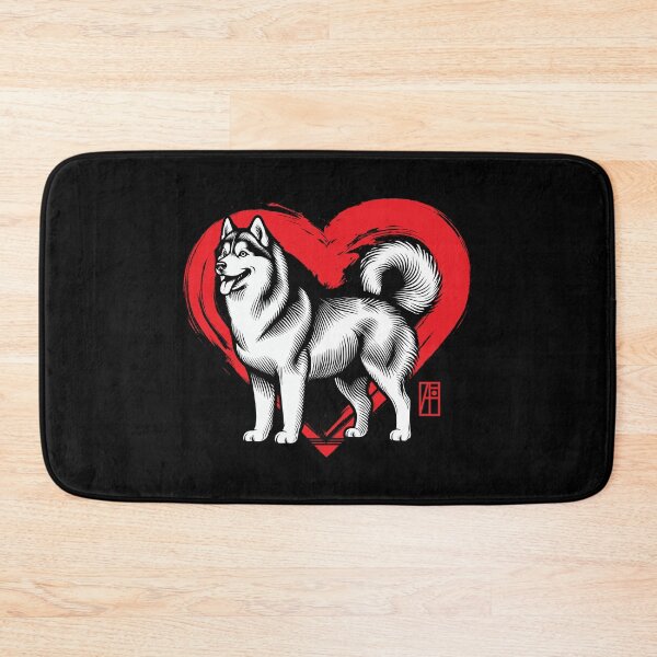 Item preview, I Love My Alaskan Malamute - Devoted dog - I Love my dog designed and sold by ArtProjectShop.