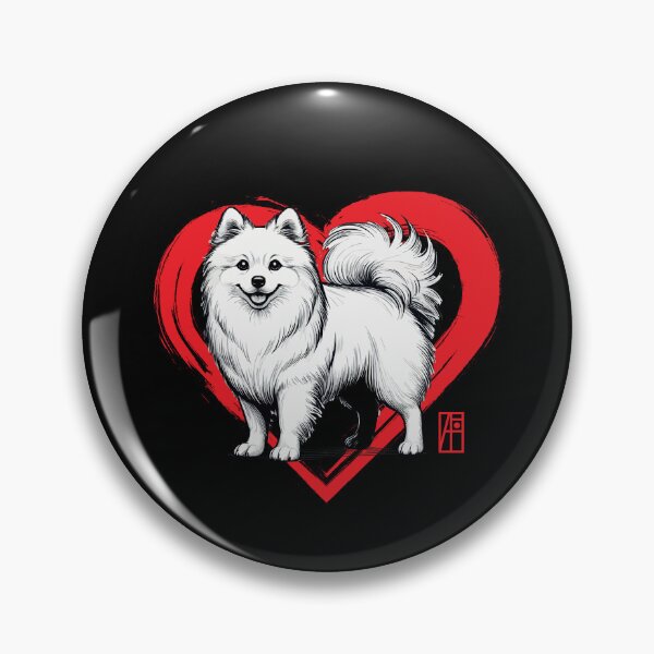 Item preview, I Love My American Eskimo Dog- Smart dog - I Love my dog designed and sold by ArtProjectShop.