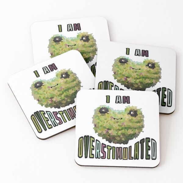 Item preview, I am Overstimulated Frog designed and sold by Azriel Wiorek.