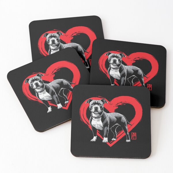 Item preview, I Love My American Pit Bull Terrier - Loyal dog - I Love my dog designed and sold by ArtProjectShop.