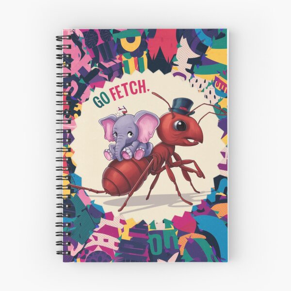 Item preview, Go Fetch,Baby Elephant on Ant designed and sold by MissChandaa.