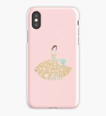 Once upon a december iPhone Case