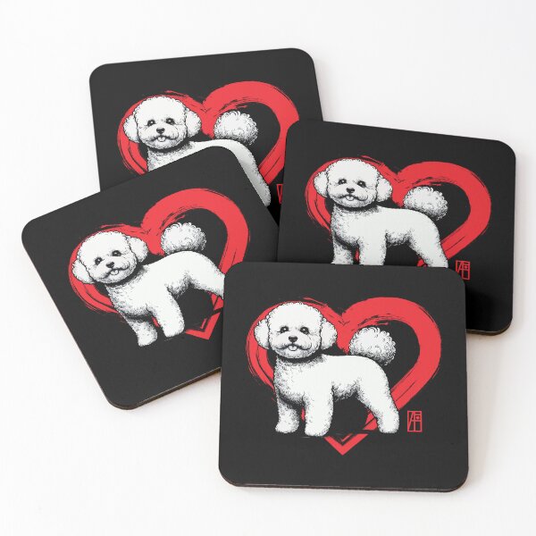 Item preview, I Love My Bichon Frise - Temperamental dog - I Love my dog designed and sold by ArtProjectShop.