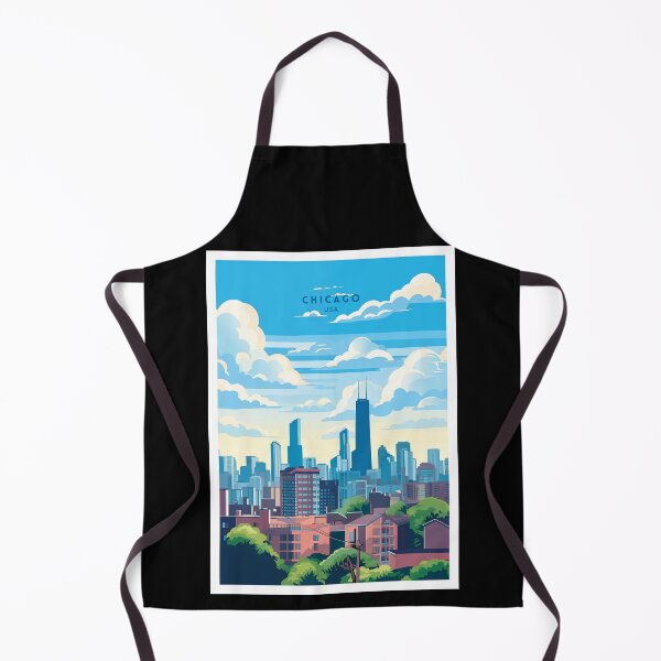 Item preview, Chicago: The Windy City's Urban Charm designed and sold by NeuralVibe.