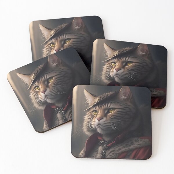 Item preview, The Royal Cat Portrait designed and sold by Magic-almix.