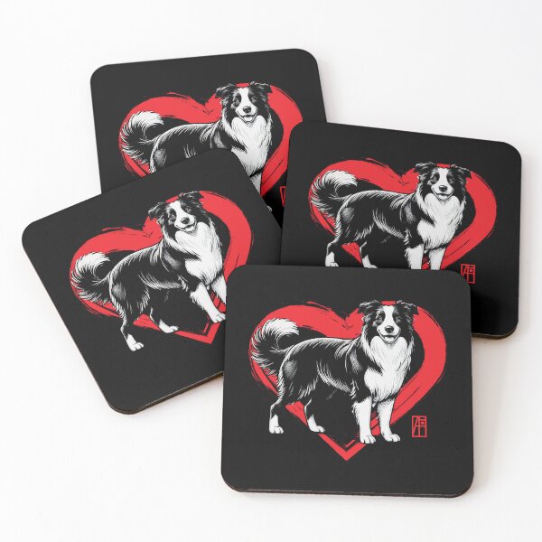 Item preview, I Love My Border Collie - Intelligent dog - I Love my dog designed and sold by ArtProjectShop.