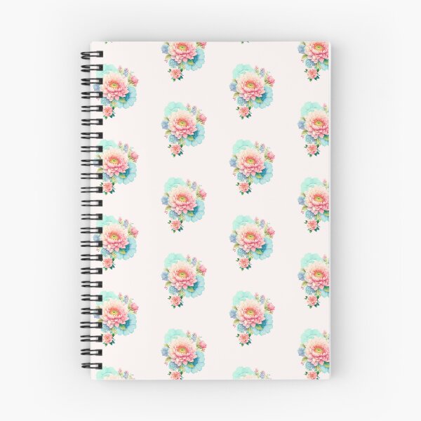 Item preview, Pink Blue Floral Colorful Beautiful Design designed and sold by PepfryPrinting.