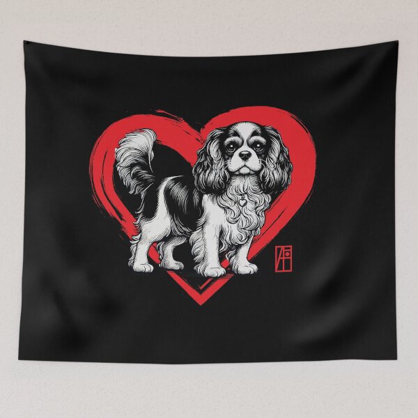 Item preview, I Love My Cavalier King Charles Spaniel - Sociable dog - I Love my dog designed and sold by ArtProjectShop.
