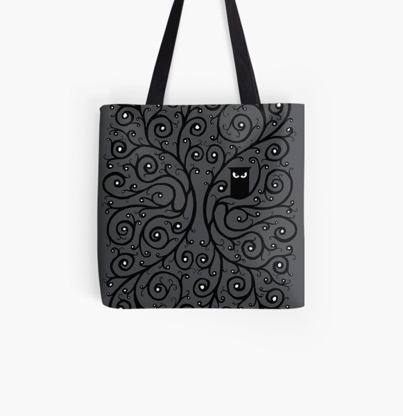 The Owl All Over Print Tote Bag