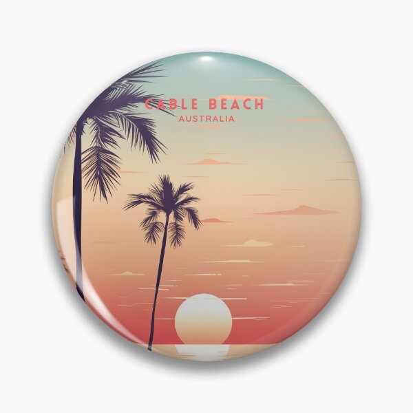 Item preview, Cable Beach: Australia's Coastal Paradise designed and sold by NeuralVibe.