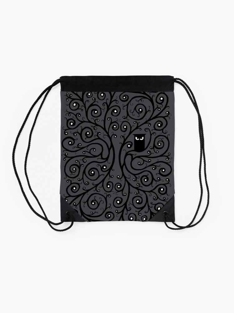 Alternate view of The Owl Drawstring Bag