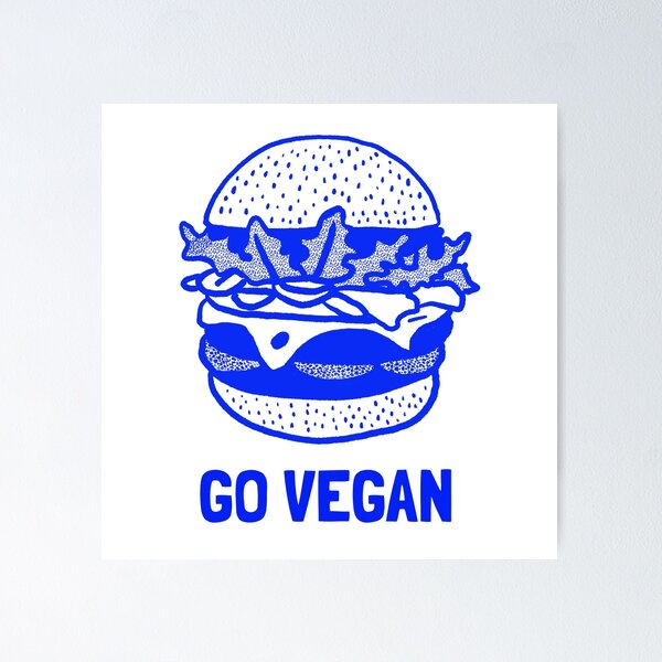Item preview, Go Vegan designed and sold by DiscoDash.