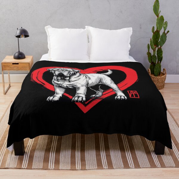 Item preview, I Love My Dogue de Bordeaux - Brave dog - I Love my dog designed and sold by ArtProjectShop.