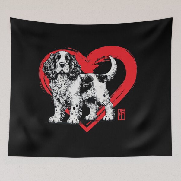 Item preview, I Love My English Cocker Spaniel - Energetic dog - I Love my dog designed and sold by ArtProjectShop.