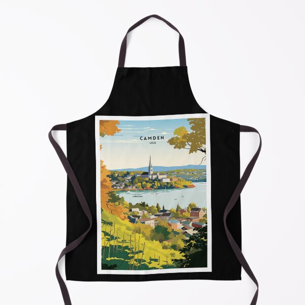 Item preview, Camden: USA's Quaint Waterfront Haven designed and sold by NeuralVibe.