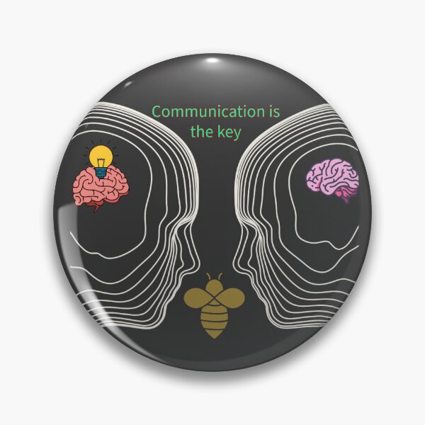 Item preview, Comunication is the key,human brain designed and sold by Marici8.