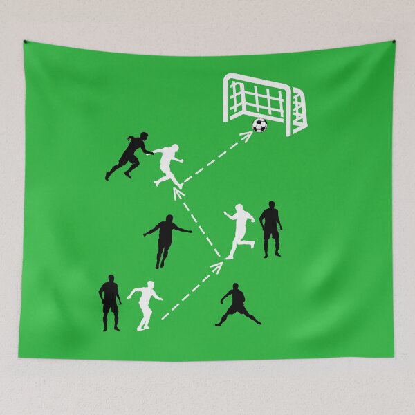 Item preview, Funny Soccer play soccer players soccer field score goal in soccer match designed and sold by Artstastic.