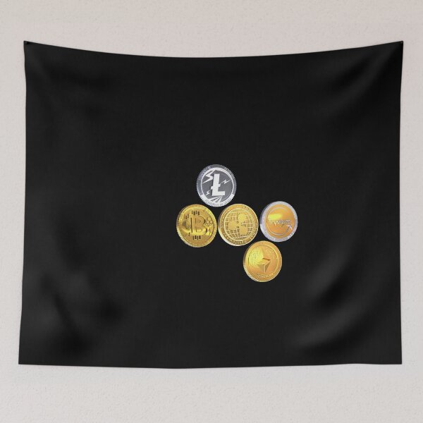 Item preview, BTC T Shirt Crypto T Shirt 1 designed and sold by TRFR.