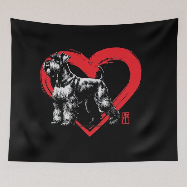 Item preview, I Love My Giant Schnauzer - Family dog - I Love my dog designed and sold by ArtProjectShop.