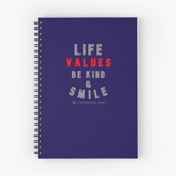 Item preview, Life Values Be Kind - Smile designed and sold by AlienAlmanac.