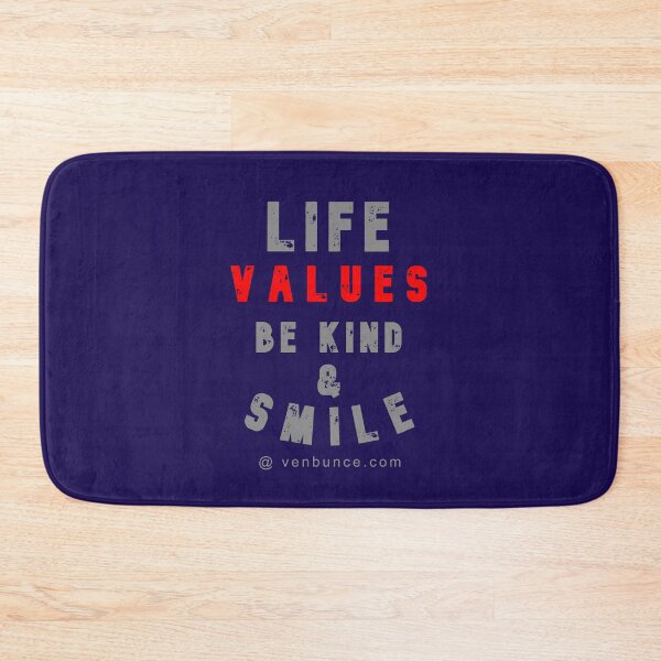 Item preview, Life Values Be Kind - Smile designed and sold by alien almanac.