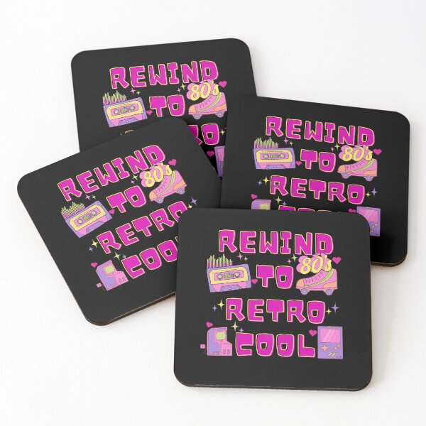 Item preview, Rewind TO 80s Retro Cool designed and sold by GroovyFusion.