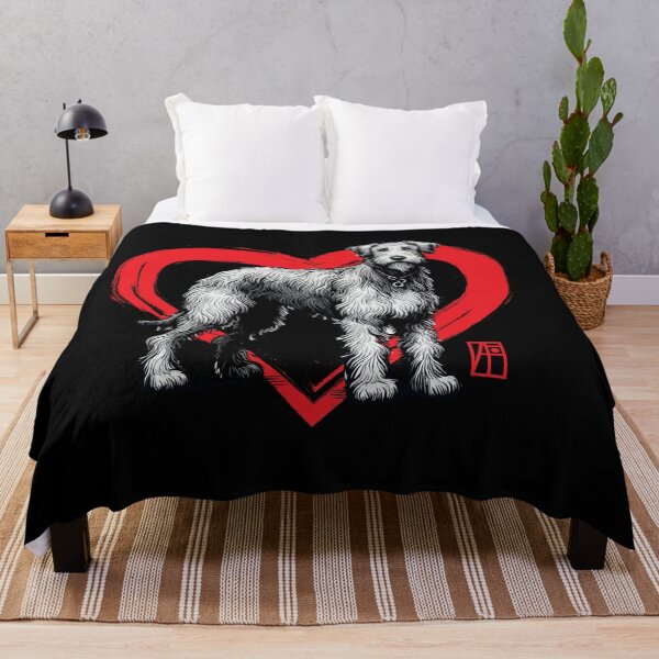 Item preview, I Love My Irish Wolfhound - Affectionate dog - I Love my dog designed and sold by ArtProjectShop.