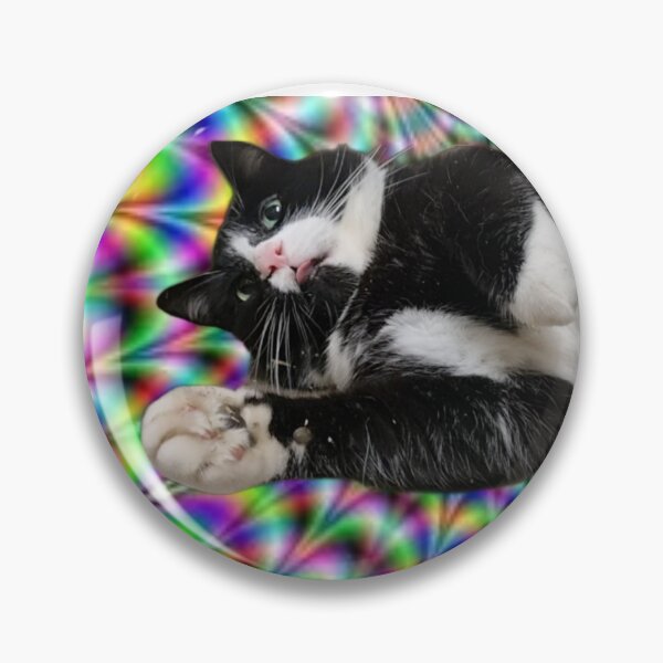 Item preview, Psychedelic cat  designed and sold by WarPaint23.