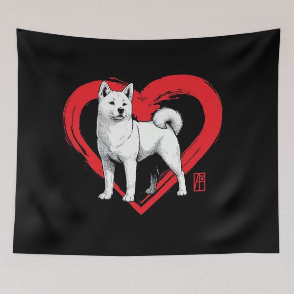 Item preview, I Love My Jindo - Temperamental dog - I Love my dog designed and sold by ArtProjectShop.