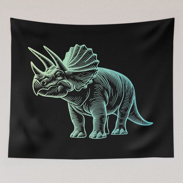 Item preview, Copy of Blue Triceratops Dinosaur designed and sold by CutOriginalArt.