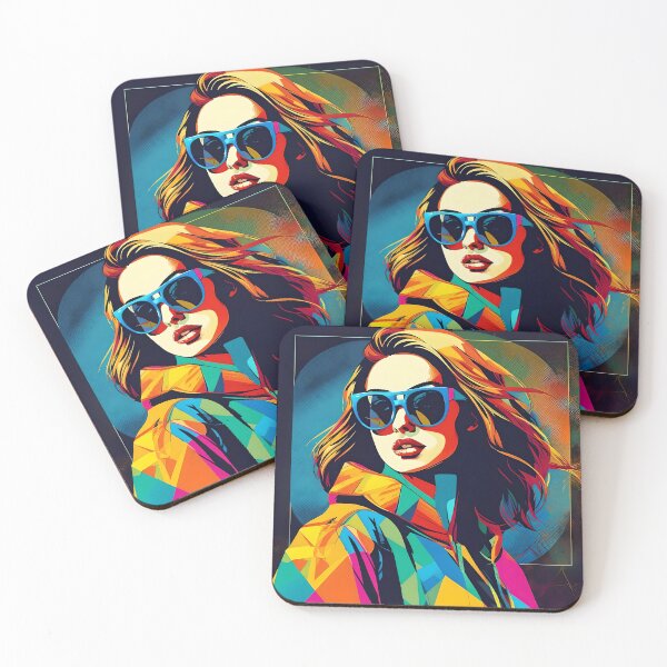 Artikelvorschau, Ein Mädchen mit Sonnenbrille entworfen und verkauft von EdwardBratton.